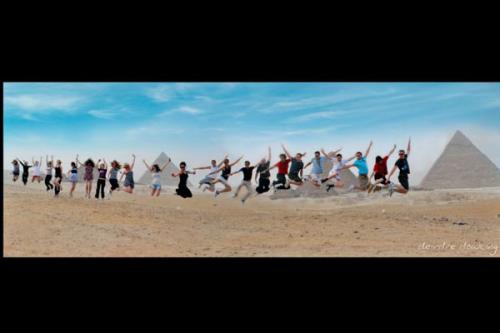 Deirdre and Michael Maguire's professional dancing career - Egypt