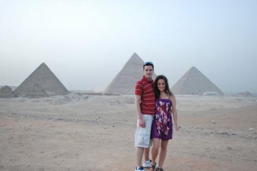 Deirdre and Michael Maguire's professional dancing career - Egypt