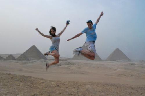 Deirdre and Michael Maguire's professional dancing career - Egypt